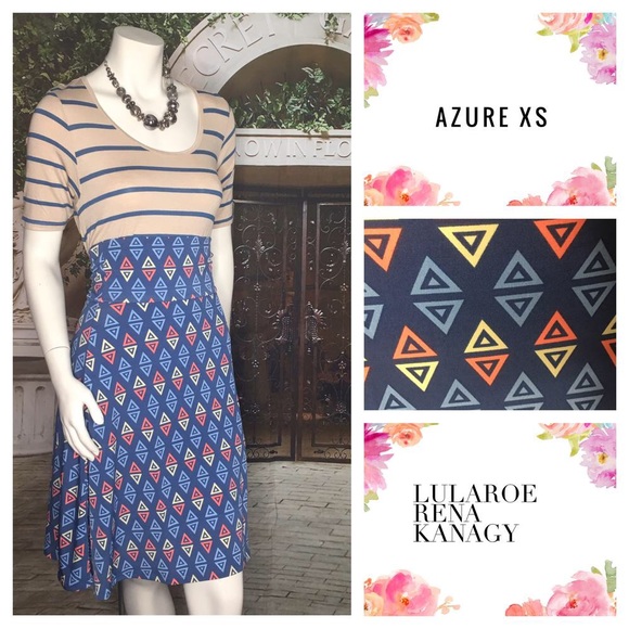 LuLaRoe Azure Skirt XS - Picture 1 of 1